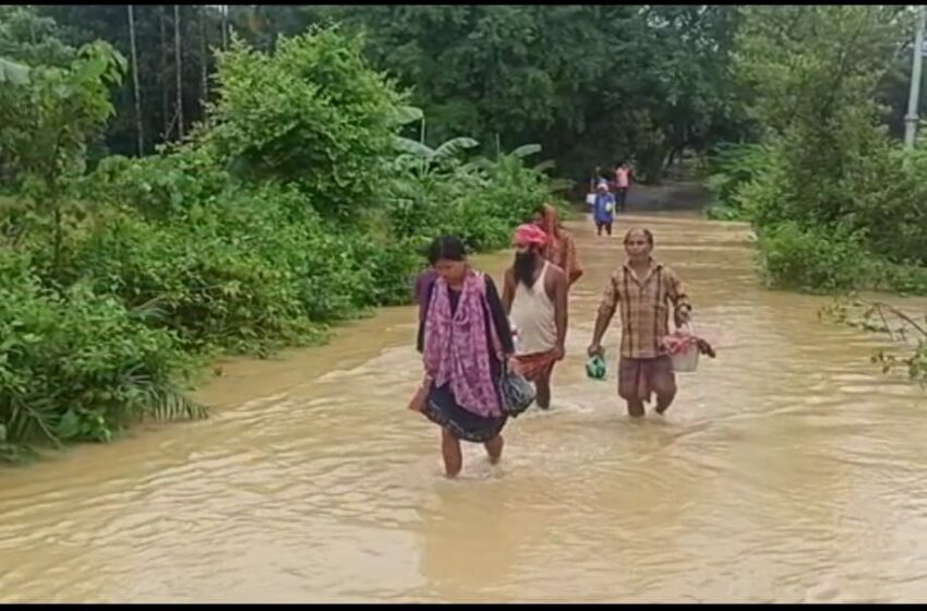  অমরপুরে বন্যা পরিস্থিতির অবনতি