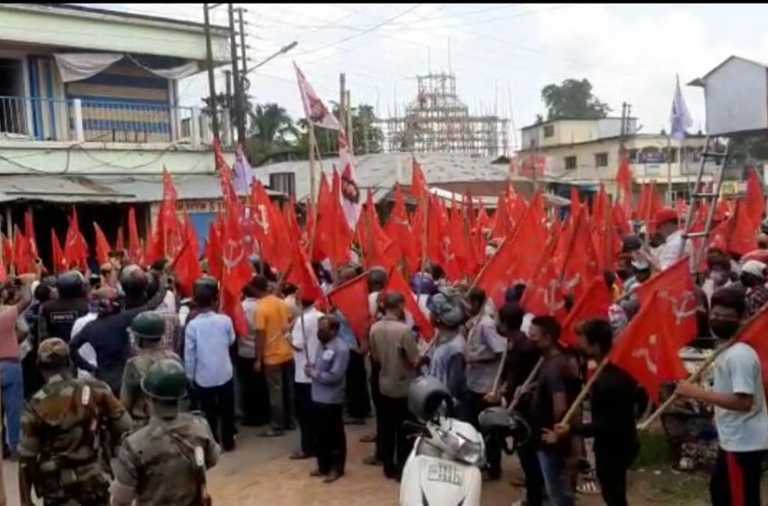  বিশালগড়ে উজ্জীবিত বামেরা!!