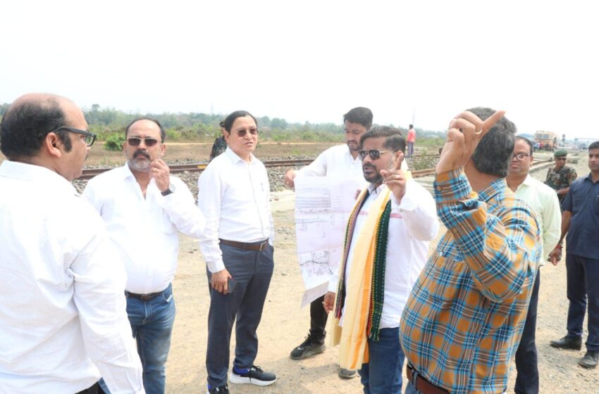  আগরতলা-আখাউড়া রেলপথ পরিদর্শনে রেল বোর্ড সদস্য