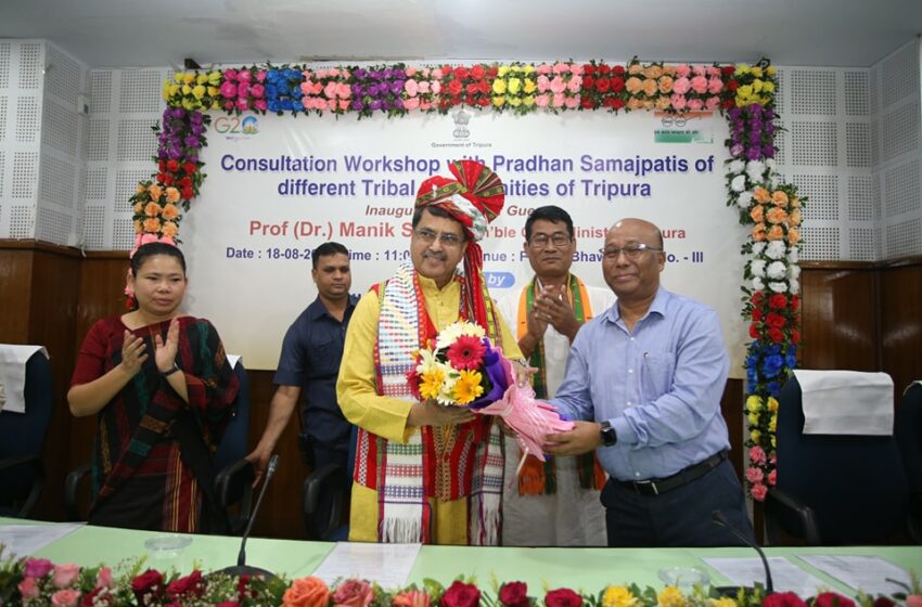  তিপ্রাল্যাণ্ডের নামে ইচ্ছা পুরণ করতে চাইছে কিছু লোক : মুখ্যমন্ত্রী।