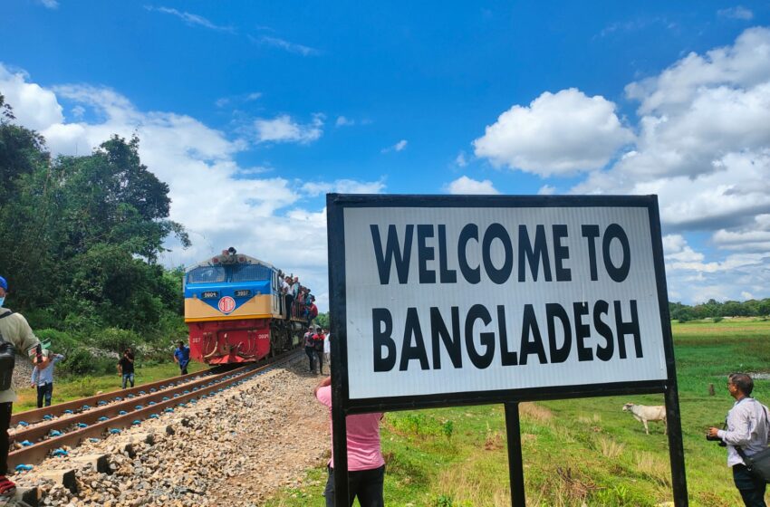  আখাউড়া-আগরতলা রেল রুট প্রস্তুত,ট্রায়াল সম্পন্ন!!