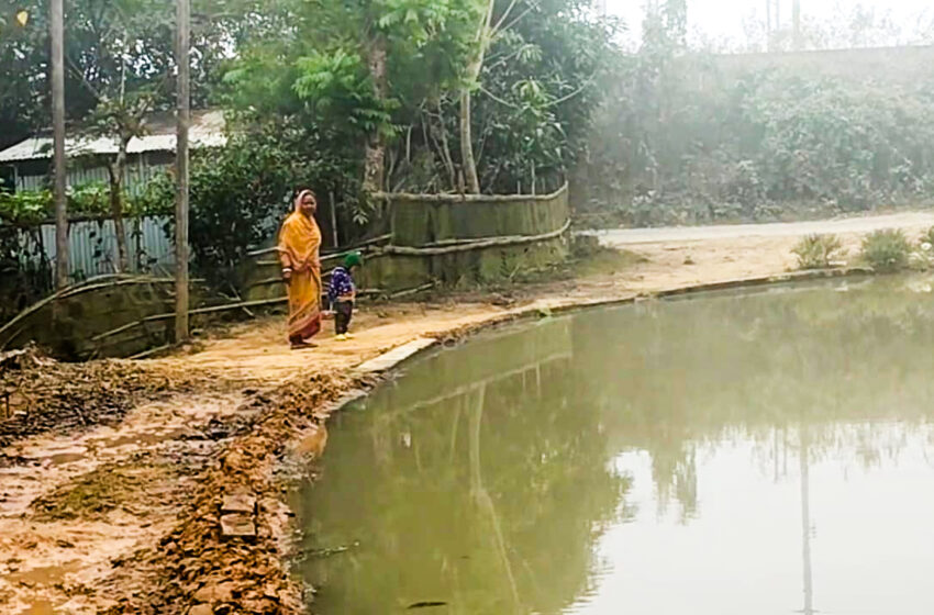  উদয়পুর ক্যানেলের জলে ভাসল খিলপাড়া!!