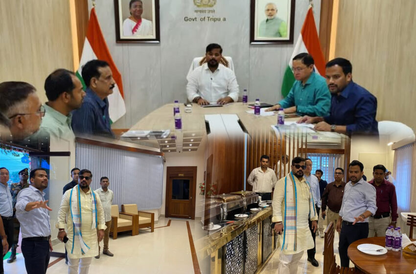 পর্যালোচনা বৈঠক,পর্যটন কেন্দ্রের নির্মাণ কাজ দ্রুত শেষ করতে মন্ত্রীর নির্দেশ!!