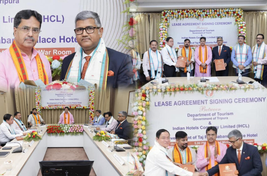 টাটা গ্রুপের সাথে লিজ এগ্রিমেন্ট,কর্মসংস্থানের সৃষ্টি করবে পুষ্পবন্ত প্যালেস : মুখ্যমন্ত্রী!!